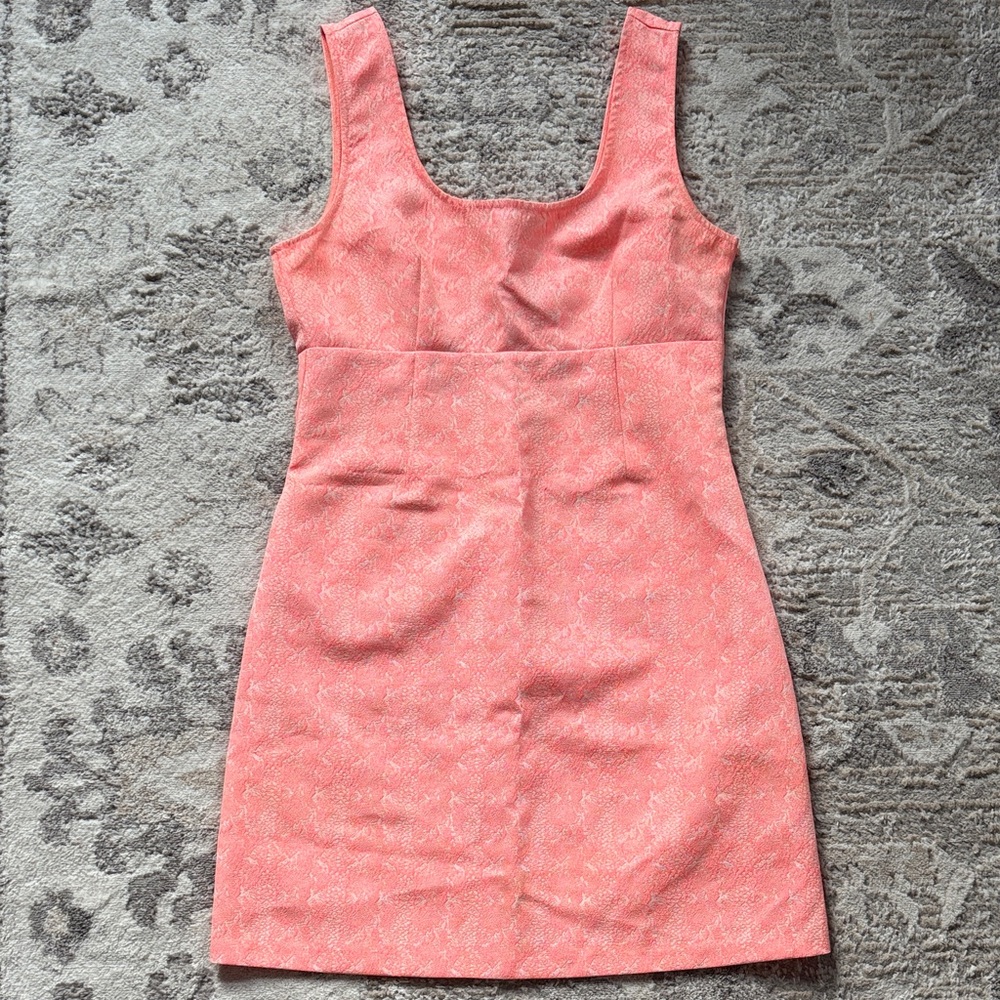 Jack Pink Sleeveless Printed Dress